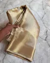 SF 818 Banarsi Handloom Golden Tissue Silk Occasion Wear Saree Orders In India